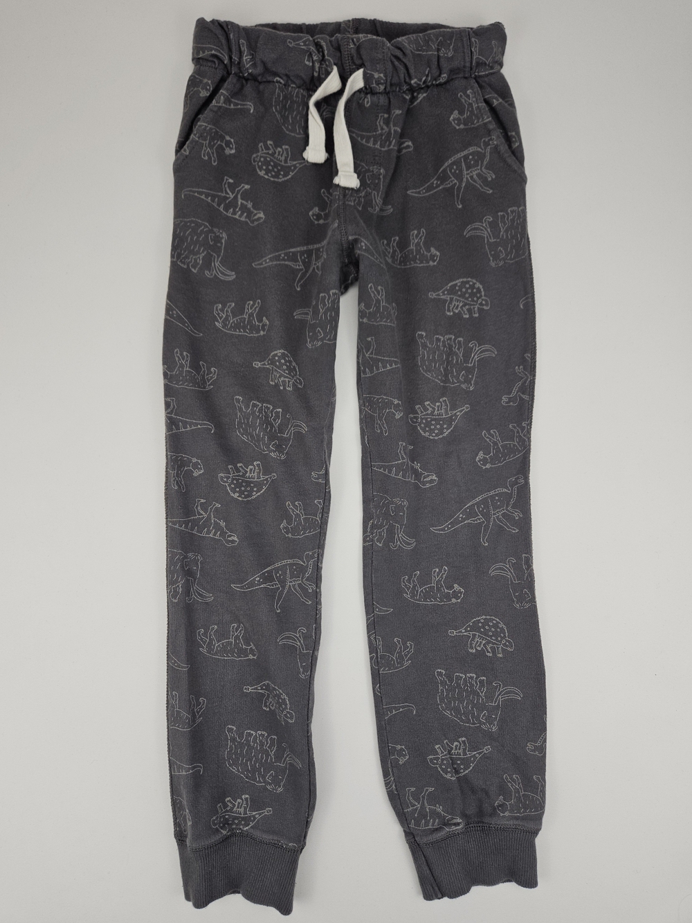 5/$25 Carter’s Kids Dinosaur Jogger Sweatpants Size 8 Grey